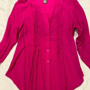 Neiman Marcus dress blouse size small